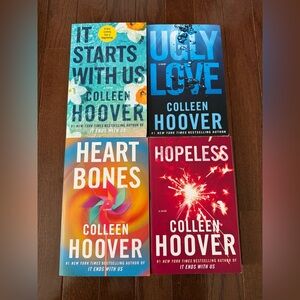 Colleen Hoover Books - Bundle of 4